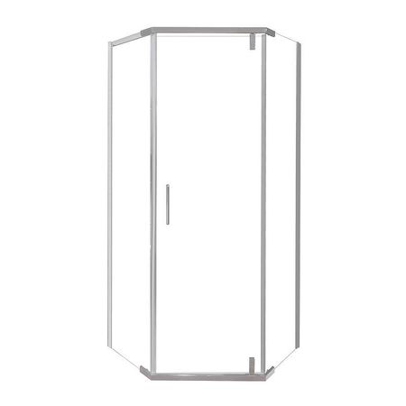 Душевой уголок Olives Viar 90х90 VR-90C5-SW-C профиль Хром стекло прозрачное 22448₽