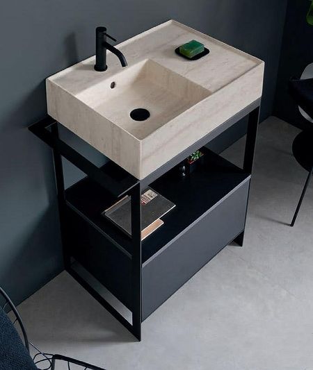 Тумба Scarabeo Solid 59 291649 цвет Ardesia matt 75840₽