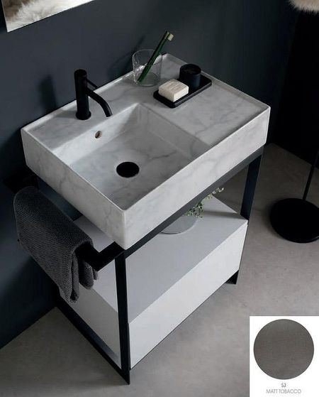 Тумба Scarabeo Solid 79 291853 цвет Tobacco matt 120000₽