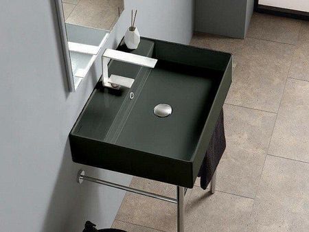 Раковина Scarabeo Teorema 20 60 510537BK цвет Lava 75360₽