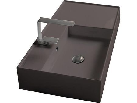 Раковина Scarabeo Teorema 20 80 L 511553 цвет Tobacco matt 62400₽