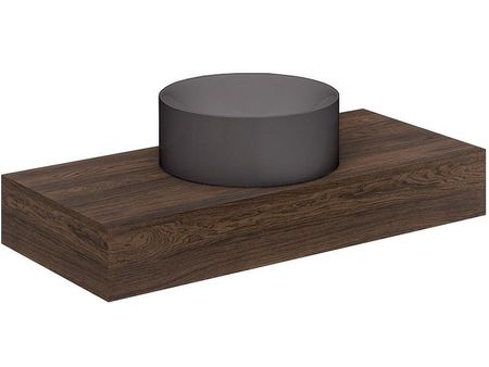 Раковина-чаша Scarabeo Skinny 40 540753 цвет Tobacco matt