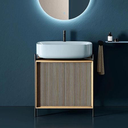 Раковина Scarabeo Moon 72 550538 цвет Air glossy 64320₽