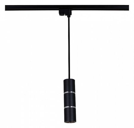 Подвесной светильник Reluce Technical 16005-93-001IL GU10 BK цвет плафонаподвески Хром Черный цвет арматуры Черный 1570₽