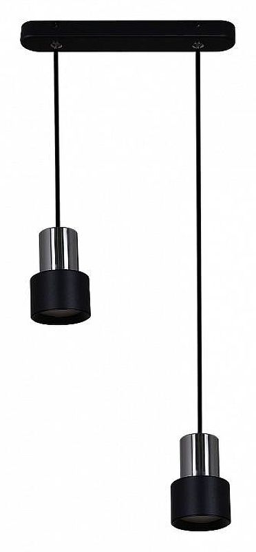Подвесной светильник Reluce Technical 16006-1 16006-0.9-002IL GU10 BK цвет плафона/подвески Хром, Черный, цвет арматуры Черный