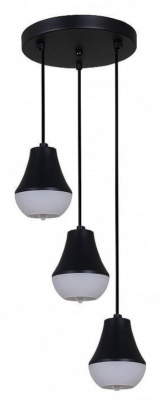 Подвесной светильник Reluce Technical 16007 16007-0.9-003IL E27 BK цвет плафона/подвески Белый, Черный, цвет арматуры Черный