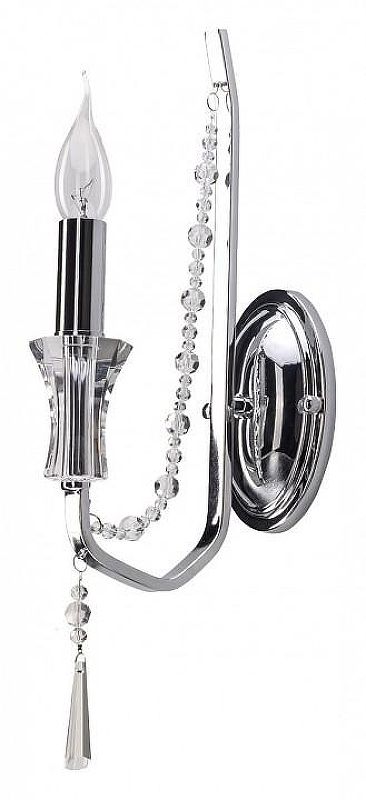 Бра Chiaro Валенсия 8 299022601 цвет плафона/подвески Прозрачный, цвет арматуры Хром