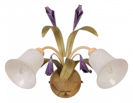 Бра Doge Luce 4544 4544A2 цвет плафонаподвески Белый Разноцветный цвет арматуры Бежевый 31468₽