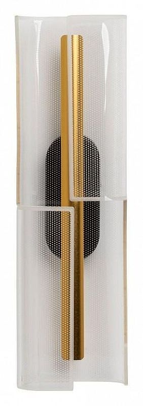 Накладной светильник De City Конти 488025001 цвет плафонаподвески Прозрачный цвет арматуры Золото Черный 7956₽