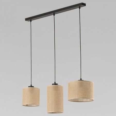 Подвесной светильник TK Lighting Juta 4954 Juta цвет плафонаподвески Бежевый цвет арматуры Черный 15200₽