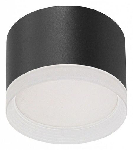 Накладной светильник Reluce Technical 53004 53004-9.5-001LD GX53 BK цвет плафона/подвески Белый, Черный, цвет арматуры Черный