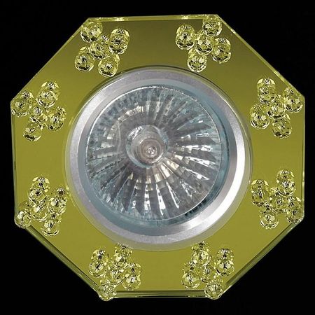 Встраиваемый светильник Sneha 546CT MR16 YL цвет Хром 124₽