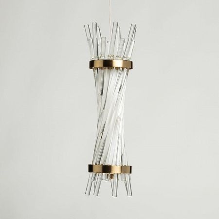 Подвесной светильник De City Аделард 642019501 цвет плафонаподвески Белый Прозрачный цвет арматуры Бронза 9216₽