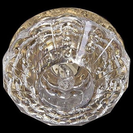 Встраиваемый светильник Sneha 7192H G9 GD цвет плафонаподвески Прозрачный цвет арматуры Золото 132₽