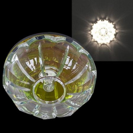 Встраиваемый светильник Sneha 7251/H G9 RNB цвет Золото, Разноцветный