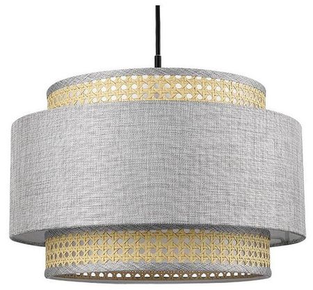Подвесной светильник Lumion Launa 80431 цвет плафонаподвески Бежевый Серый цвет арматуры Черный 6190₽