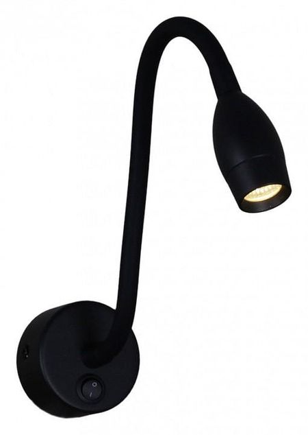 Бра Reluce Technical 86200 86200-92-001MN LED3W BK цвет плафонаподвески Черный цвет арматуры Черный 1160₽