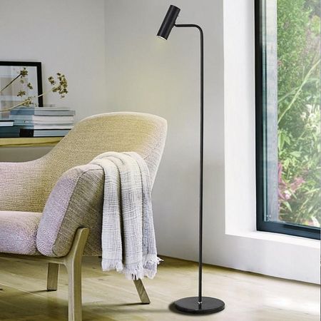 Торшер TopDecor Fred Fred F1 12 цвет плафонаподвески Черный цвет арматуры Черный 13160₽