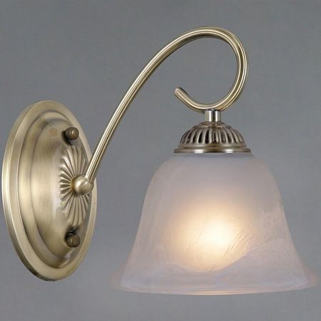 Бра ILLUMICO AREZZO IL0696-1WSQ-25 AB AREZZO цвет плафона/подвески Белый, цвет арматуры Бронза