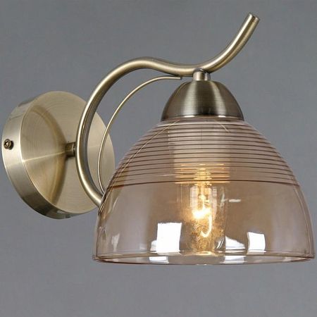 Бра ILLUMICO AREZZO IL0733-1WSQ-25 AB AREZZO цвет плафонаподвески Тонированный цвет арматуры Бронза 2900₽