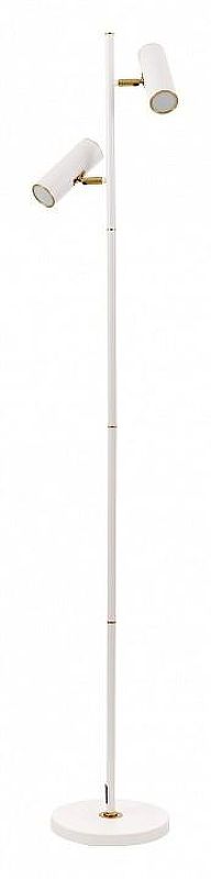 Торшер LUMINA DECO MIRRA LDF 7731-2 WTMD цвет плафонаподвески Белый цвет арматуры Белый Латунь 8740₽
