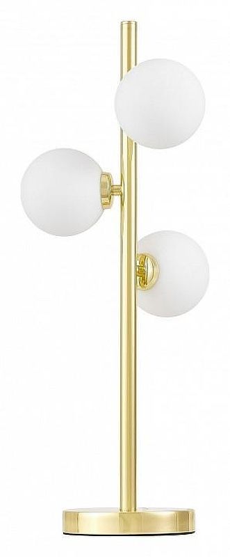 Настольная лампа LUMINA DECO MARSIADA LDT 6033-3 GD цвет плафонаподвески Белый цвет арматуры Золото 5950₽