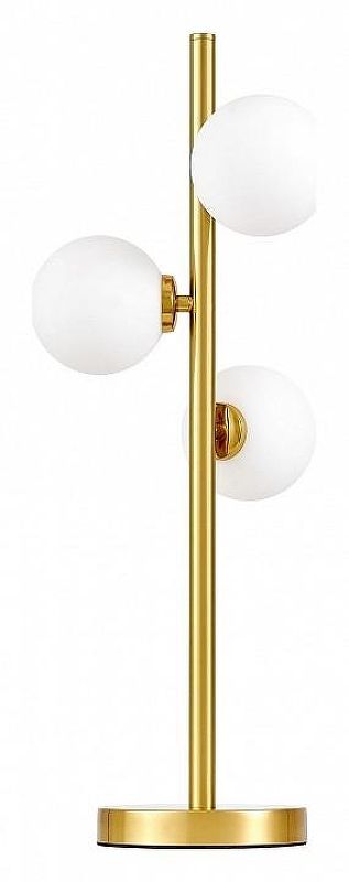 Настольная лампа LUMINA DECO MARSIADA LDT 6033-3 MD цвет плафонаподвески Белый цвет арматуры Латунь 5950₽