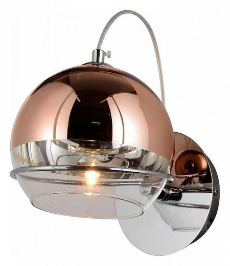 Бра LUMINA DECO Veroni LDW 1029-1 R.GD цвет плафона/подвески Золото, Прозрачный, цвет арматуры Золото