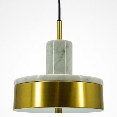 Подвесной светильник LIGHTERA Lucerne LE130L-23WA цвет плафонаподвески Белый Латунь цвет арматуры Латунь 16789₽