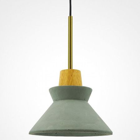 Подвесной светильник LIGHTERA Faroe LE133L-1W цвет плафона/подвески Серый, цвет арматуры Черный