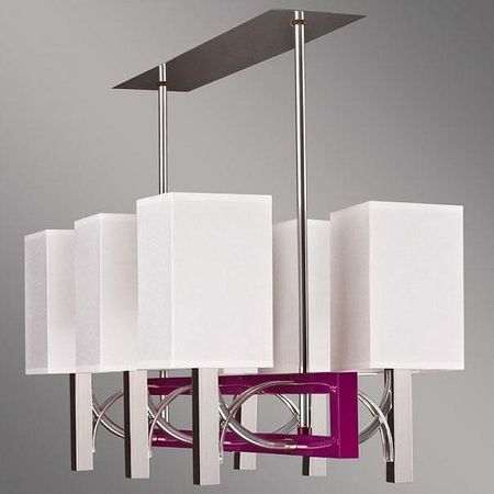 Светильник на штанге Kemar Riffta RF6V цвет плафонаподвески Белый цвет арматуры Хром 41809₽