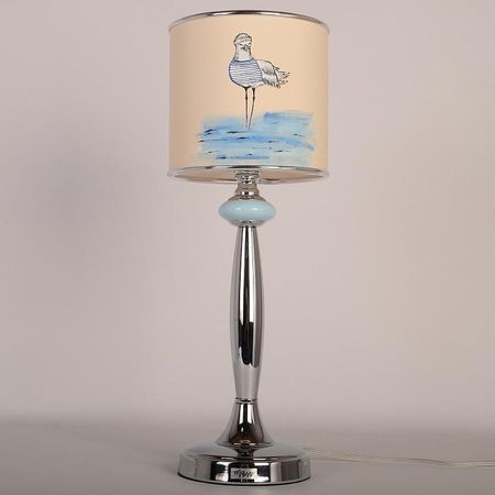 Настольная лампа Manne TL7737-1BL TL7737-1BL птица настольная лампа 1л цвет плафонаподвески Разноцветный цвет арматуры Хром 12708₽