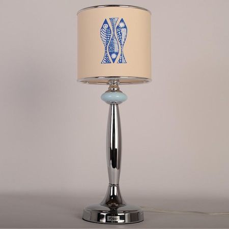 Настольная лампа Manne TL7737-1BL TL7737-1BL рыбки настольная лампа 1л цвет плафонаподвески Разноцветный цвет арматуры Хром 12708₽