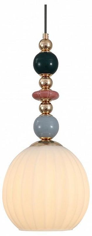 Подвесной светильник Moderli Charm V10902-P цвет голубой, золотой, розовый, темно-зеленый