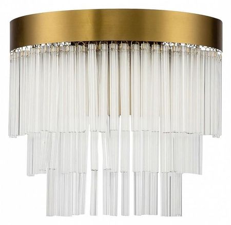 Накладной светильник Moderli Briol V6081-WL цвет плафонаподвески Прозрачный цвет арматуры Латунь 5190₽