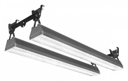 Накладной светильник Всесветодиоды 1657-2 vs407-200-tr-5k цвет плафона/подвески Прозрачный, цвет арматуры Серый