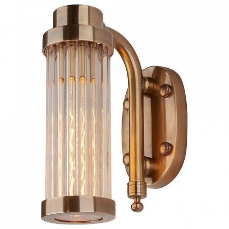 Бра Covali WL-38003 цвет плафонаподвески Прозрачный цвет арматуры Латунь 35040₽