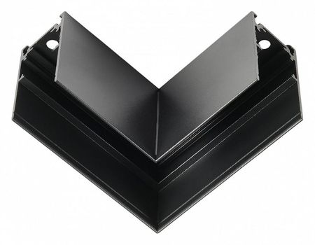 Соединитель угловой L-образный для треков накладных MyFar Technical MT0201-CL-B цвет арматуры Черный 995₽