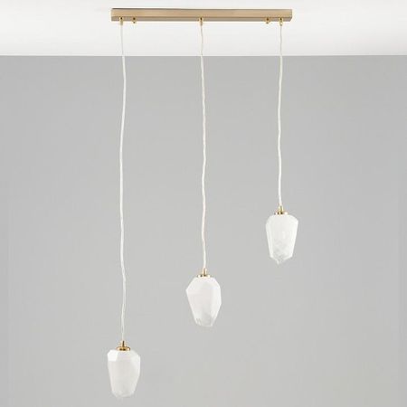 Подвесной светильник Moderli Catris V10310-3P цвет плафонаподвески Белый цвет арматуры Латунь 6090₽