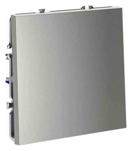 Выключатель одноклавишный без рамки Voltum S70 VLS010105 цвет сталь 650₽