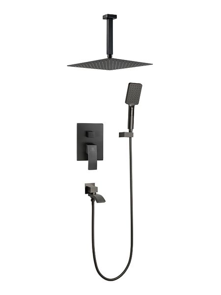 Душевая система FILARETE Waterfall FL1012BG цвет Графит