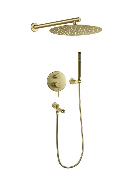 Душевая система FILARETE Roun FL1020MG цвет Золото матовое 46350₽