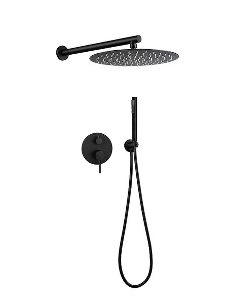 Душевая система FILARETE Roun FL1023BL цвет Черный матовый 37350₽