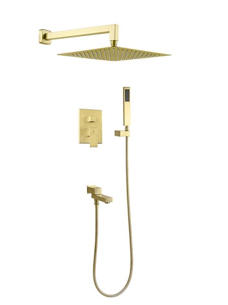 Душевая система FILARETE Fing FL1040MG цвет Золото матовое 46800₽