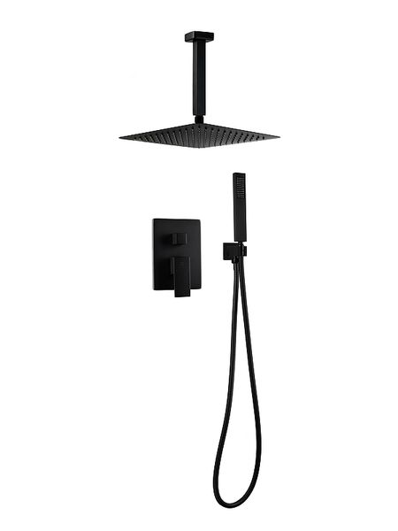 Душевая система FILARETE Fing FL1044BL цвет Черный матовый