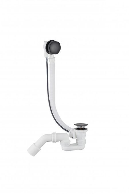 Слив-перелив FILARETE FL80BL полуавтомат цвет Черный матовый 7650₽