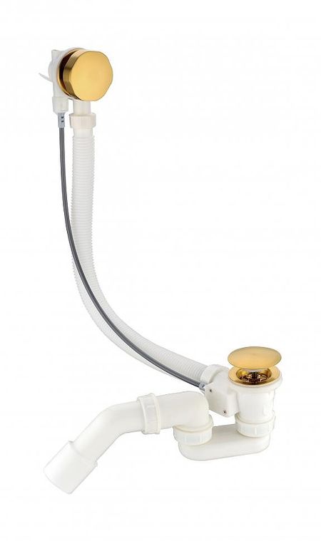 Слив-перелив FILARETE FL80GL полуавтомат цвет Золото брашированное 8100₽