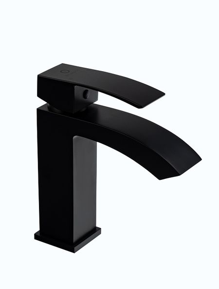 Смеситель для раковины FILARETE Waterfall FL5010BL цвет Черный матовый 13500₽