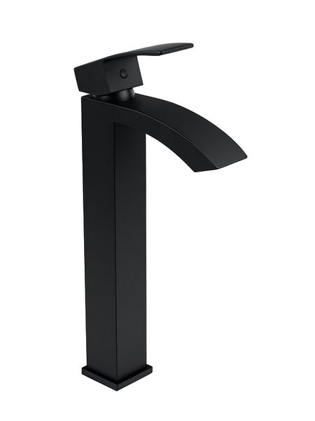 Смеситель для раковины FILARETE Waterfall FL6010BL цвет Черный матовый 18900₽