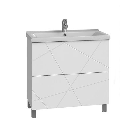 Тумба под раковину Vigo Geometry 70 016 цвет Белый 13010₽